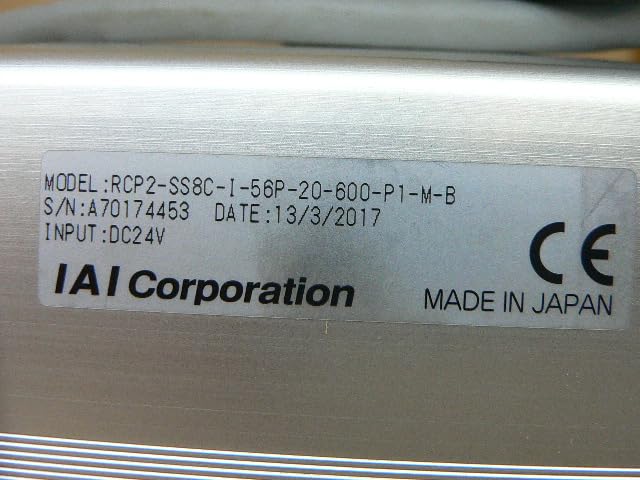 Iai Corporation Rcp2-Ss8c-I-56P-20-600-P1-M-B Robotic Servo Slide
