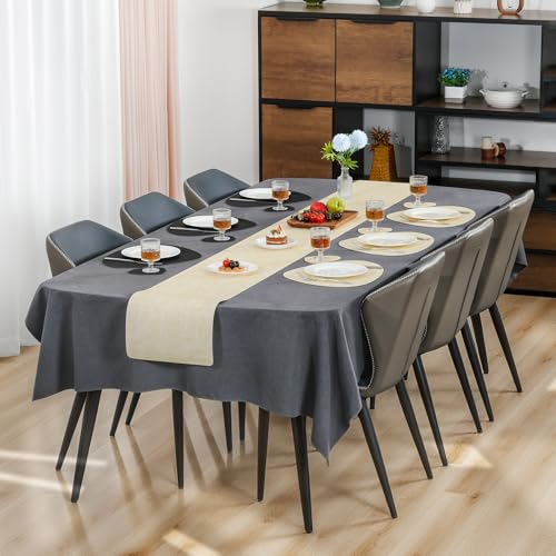 Chitomars Tischsets Leder und Untersetzer, Platzset Rund doppelseitig – Ansicht 6