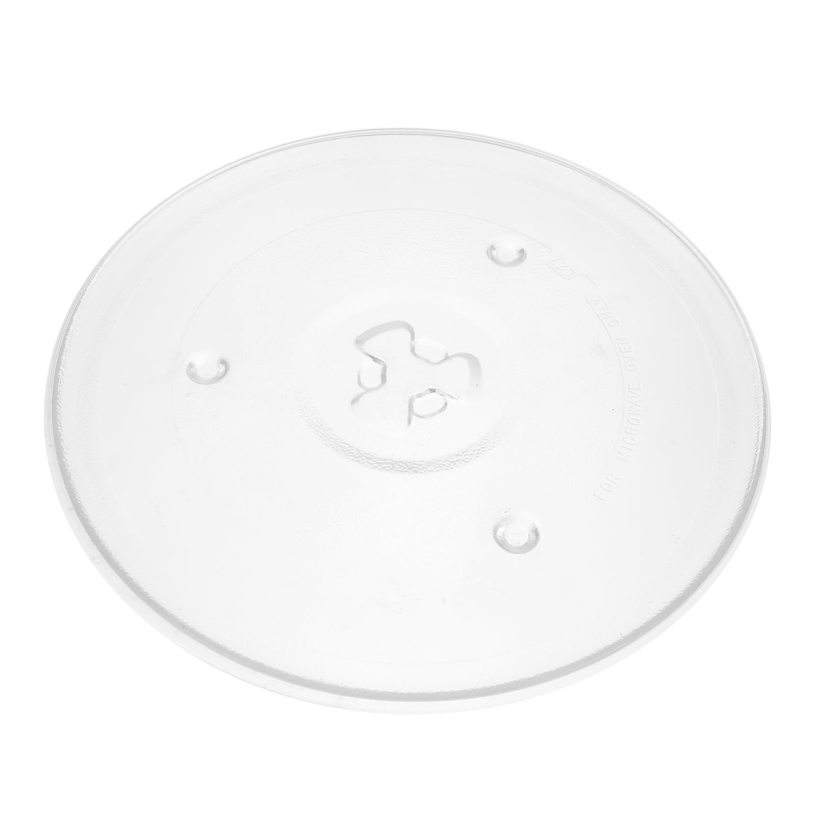 Mikinona Microwave Glass Turntable Tray Replacement Oven Cooking Plate Compatible with Multiple Brands Easy to Install and Use for Long Term Use for Better Cooking Experience