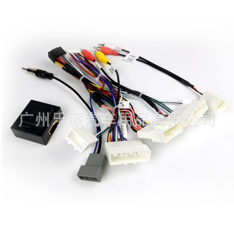 Car for Audio 16PIN Android Power Cable Adapter with Canbus Box for Nissan Teana/Sylphy/Tiida Power Cable Wiring Harness