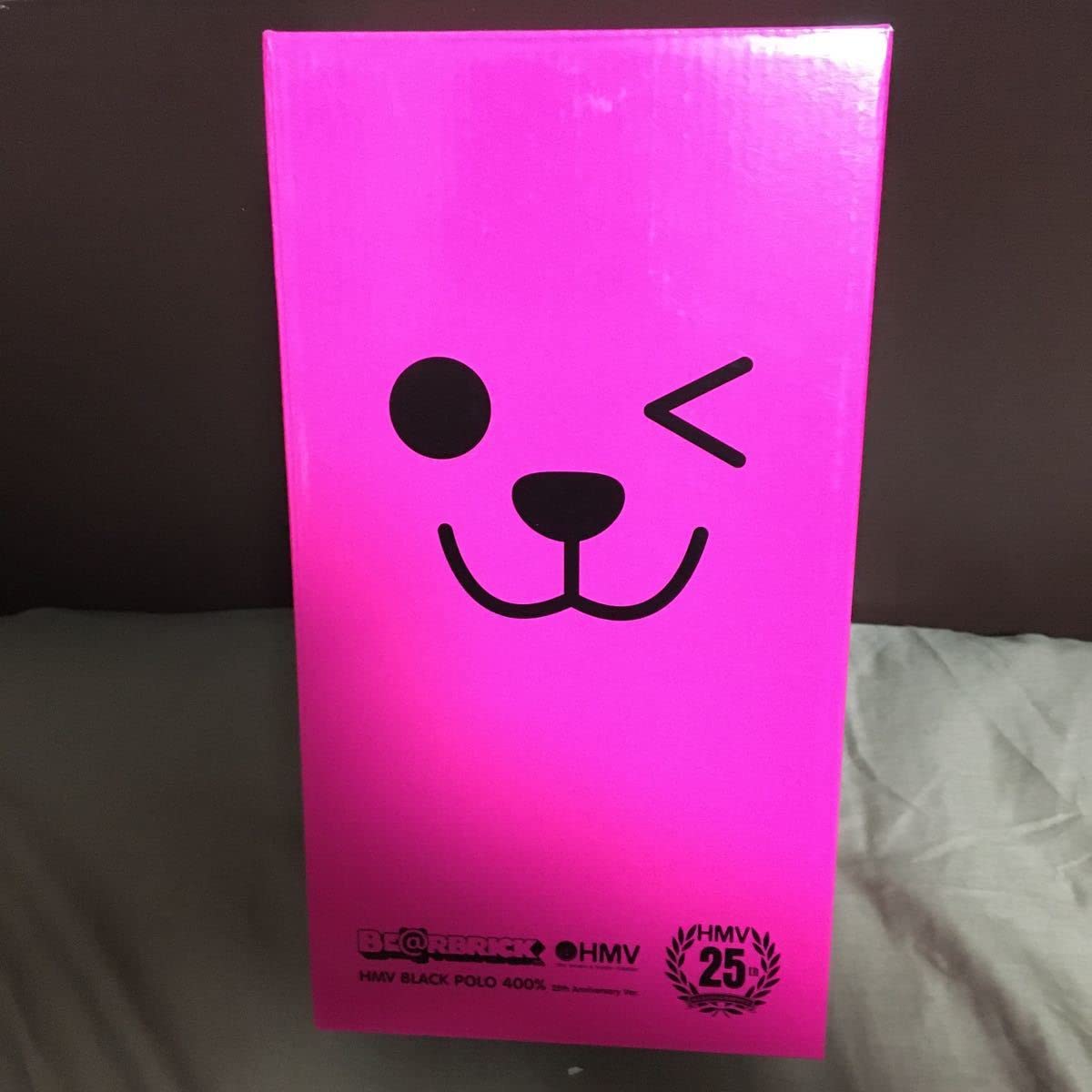 Amazon | ベアブリック 400% メディコム・トイ HMV 25th BLACK POLO 