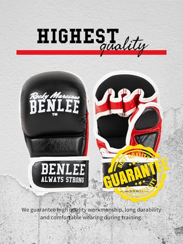 Ben Lee Striker Gants de Grappling Noir/Rouge L/XL – vue 8