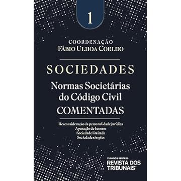 Capa do livro Normas Societárias do Código Civil Comentadas Vol. 1