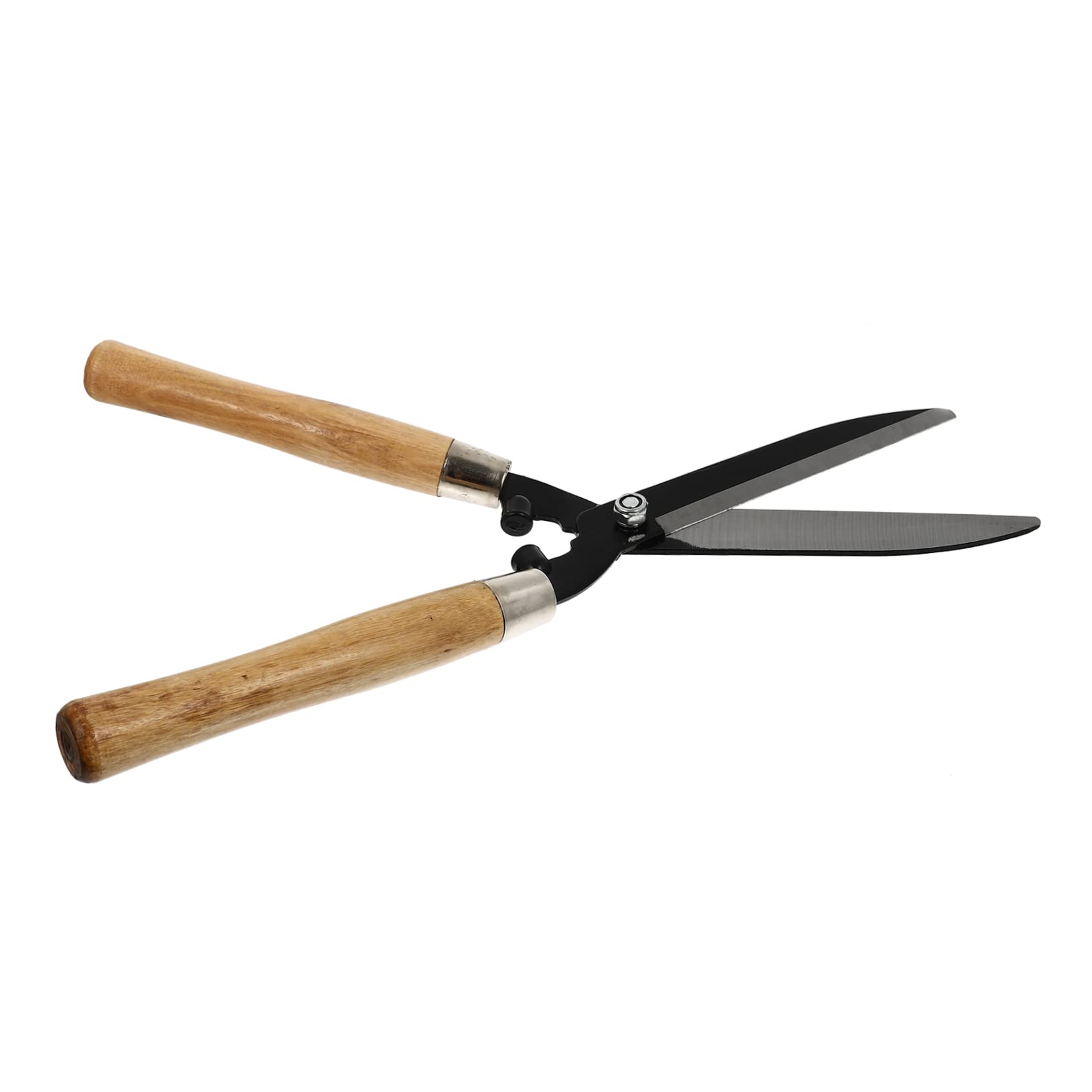 1pezzi Forbici Da Giardino Per Potatura Impugnatura in Legno Lame in Acciaio Temprato Affilate Utensili Per Innesto Per Alberi e Prato Forbici Da Siepe Ergonomiche Per Giardinaggio