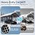 AOGO Carport Canopy 12’X20’ Heavy Duty Car Port Galvanized Steel Roof, Reinforced Stable Triangle Frame for Snowy Windy Metal Carports Enhanced Base Car Tent for Car,RV,Pickup,Boat,Truck,Tractor