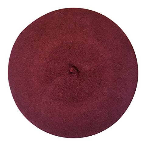 Central Chic Women's Quality Beret Hat 100% Wool French Beret Winter Autumn Hat Ladies Cover