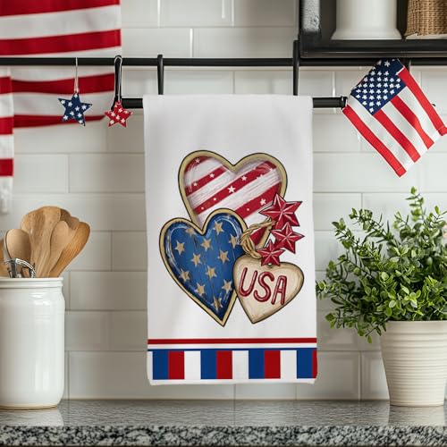 Amazon.com: ARKENY: 4TH of July kitchen towels