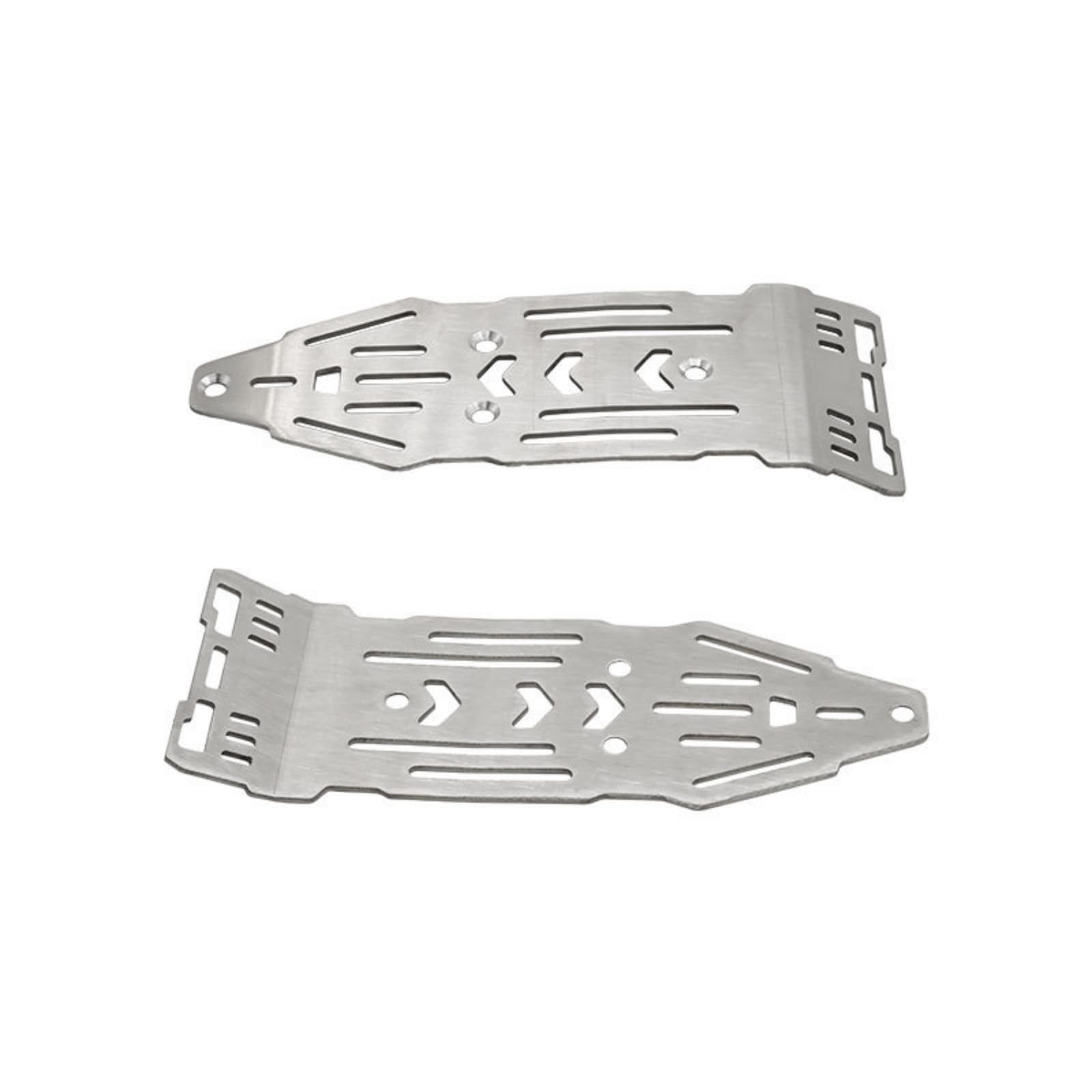 XBERSTAR RC Chassis Armors for ARRMA 1/8 Mojave 4S RC Stainless Steel Chassis for ARRMA 1/8 Mojave 4S RC Guard Armor Skid Plate Armor Upgrade Part - Image 2