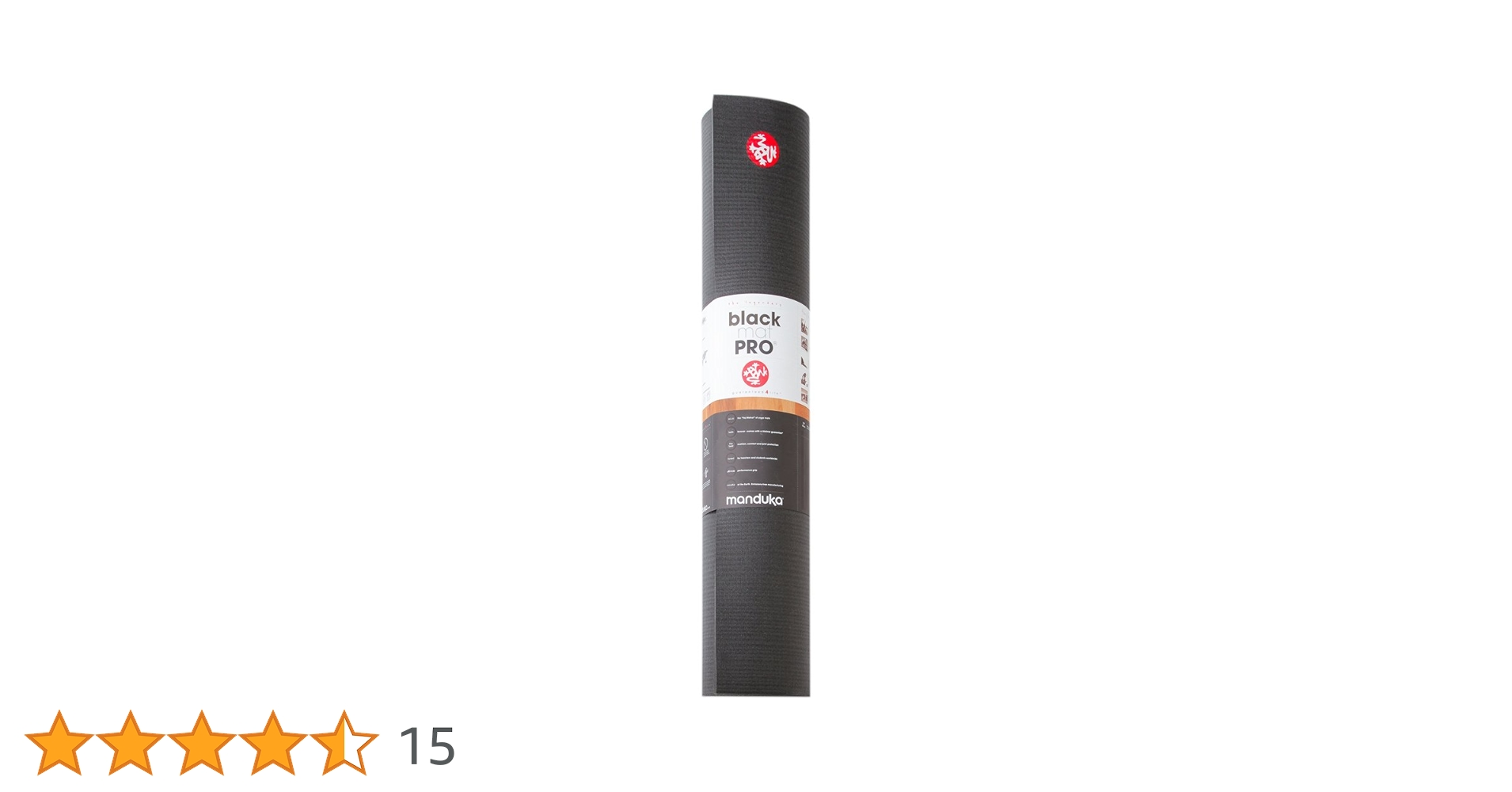 マンドゥカ　プロ　PRO プロ ヨガマット (6mm）ブラックマット ② Manduka マンドゥカ PRO プロ ヨガマット (6mm） [1年保証付