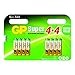Produktbild GP Battery 03024ADHC8 Super Alkaline AAA Micro 8er multip.