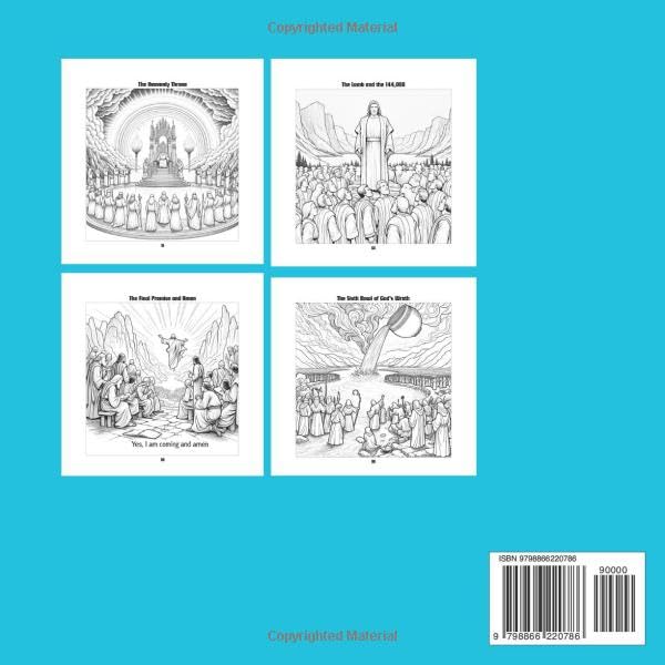 Coloring Revelation: An Illustrated Exploration of the End Times: A Creative Journey into the Mysteries of Biblical Prophecy (Faithful Creations: A Coloring Journey Through God's World and Word) - Image 2