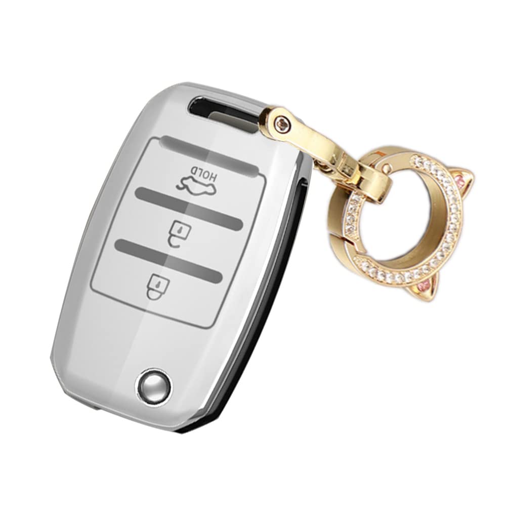 ontto Custodia per Chiave Auto, Adatta per Kia Rio Xeed Sportage
