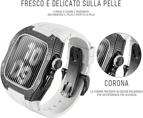 Kit de modification de luxe RM pour Apple Watch 44mm et 45mm