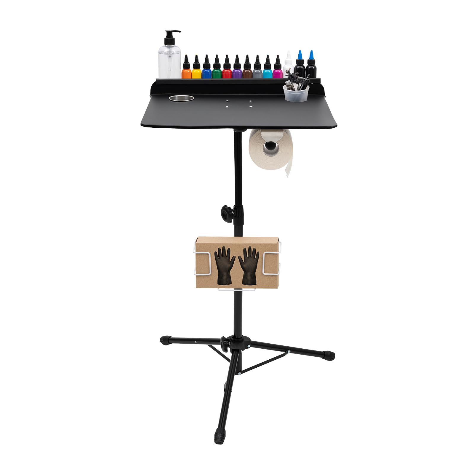 Table de tatouage portable, Poste de travail professionnel réglable