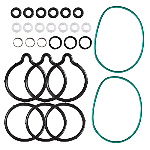 Twowinds Kit Joints Toriques Injecteur Carburant, Joints Pompe à Carburant Haute Pression Renaul-t F.i.a.t Peugeo-t 445010002