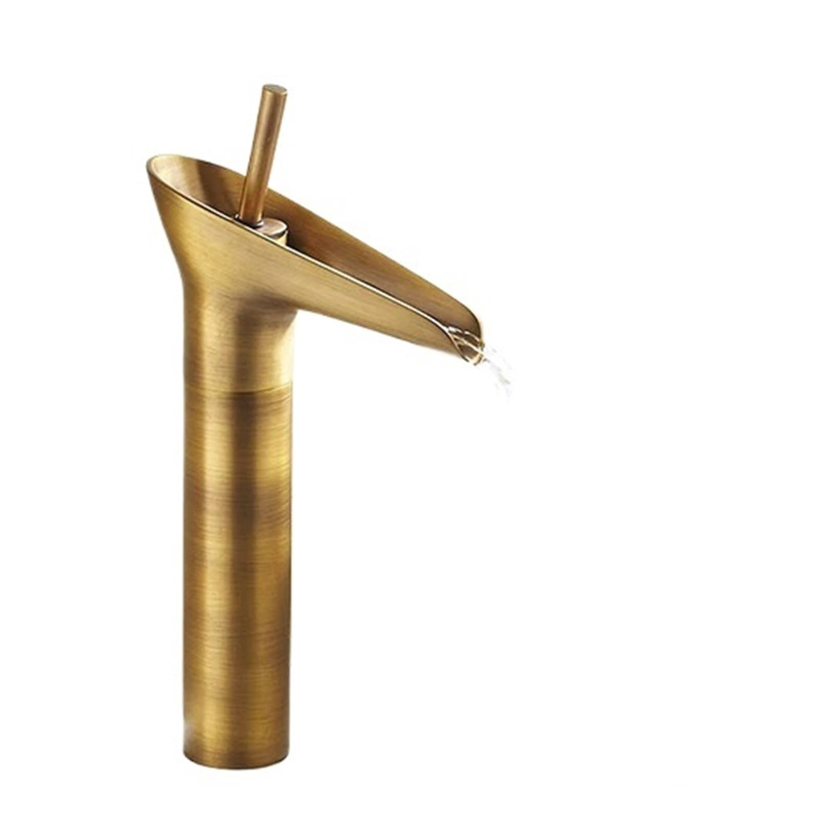 Faucet，Classic Basin Faucet Antique Style Waterfall