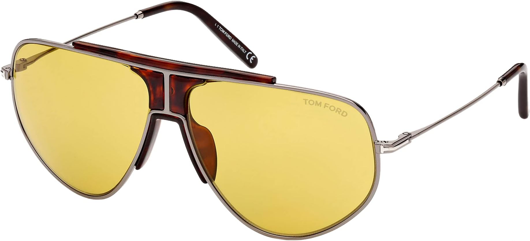 Tom Ford FT0928 Addison SHINY DARK RUTHENIUM (12E) - 61mm