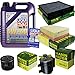 Produktbild QR-PARTS 69382032 Filter Set Inspektionspaket 5 Liter Motoröl Leichtlauf High Tech 5W-40 MANN-FILTER Innenraumfilter Kraftstofffilter Luftfilter Ölfilter