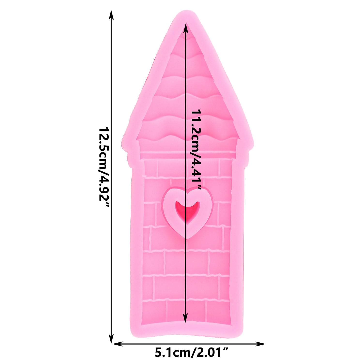 YIHUOMOLDS Castle Silicone Fondant Molds Cinderella Fairy Tales Mold For Cake Decorating Cupcake Topper Chocolate Candy Gum Paste Polymer Clay - Image 2