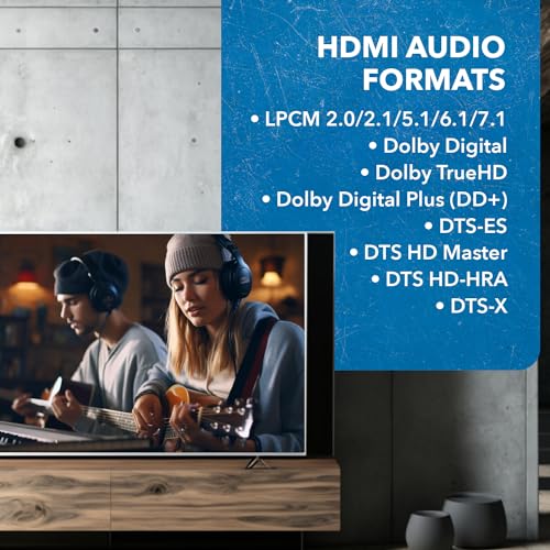 Image of OREI 4K 8x8 HDMI Extender Matrix - UltraHD 4K @ 60Hz 4:4:4 Over Single CAT5e /6 /7 Cable with HDR Switcher & IR Control, RS-232 - Up to 230 Ft - 8 x Loop Out - 8 Receivers Included