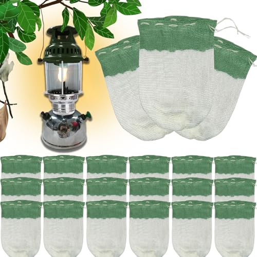 FUYITE 22 Pcs Propane Lantern Mantles, U Shape Mantles for Propane Lantern Gas Lamp Mantles Gas Lantern Mantles Gas Lantern Covers Mantles for Outdoor Camping Lantern