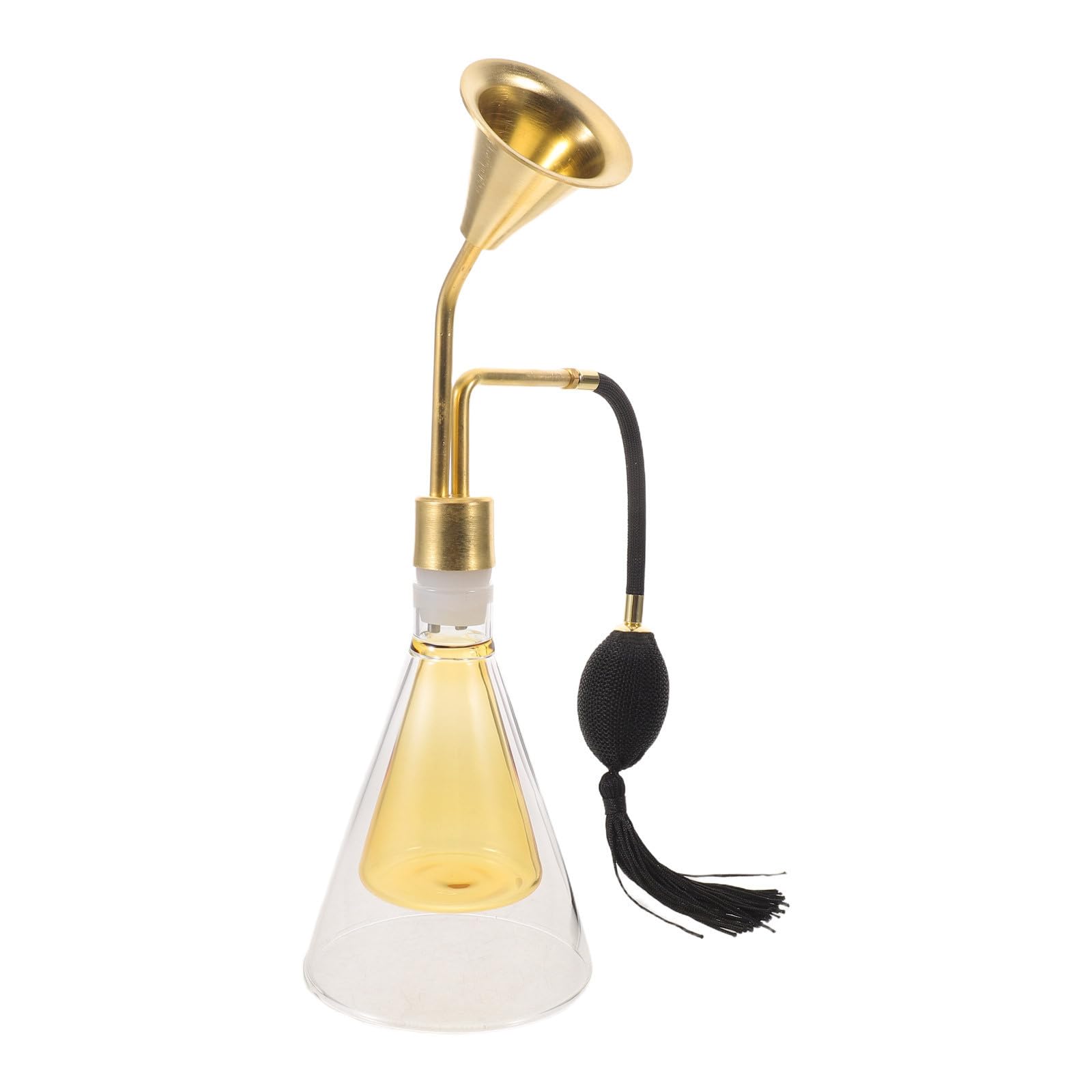 Glas Duftprobengerät für Ätherische Öle, Gold