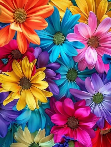 Broderie Diamond Complet Fleurs : Le kit cadeau DIY parfait pour adulte