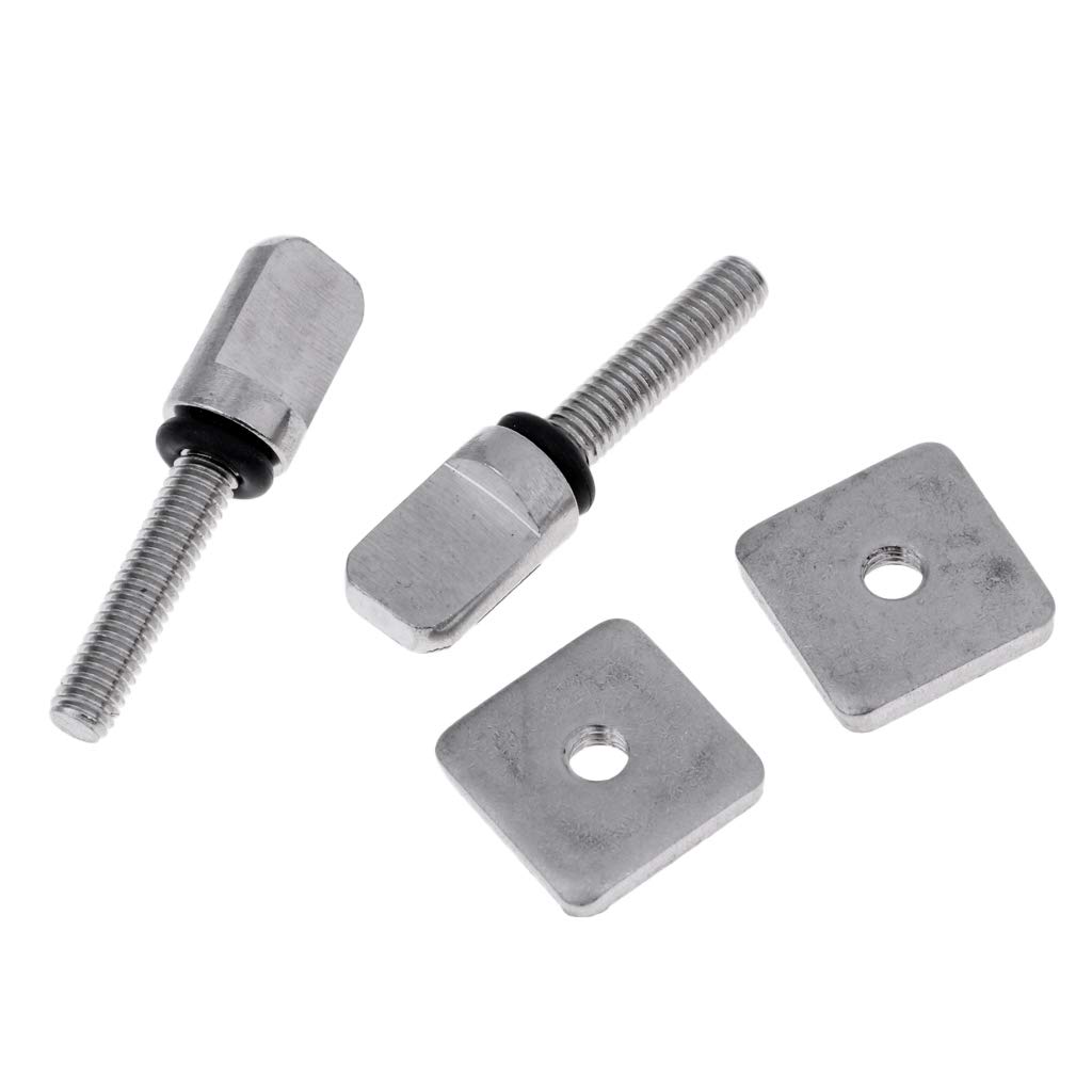 2Pack Fin Screw for Stand Up Paddle Board Skeg Center Box Fins Kits De Montage