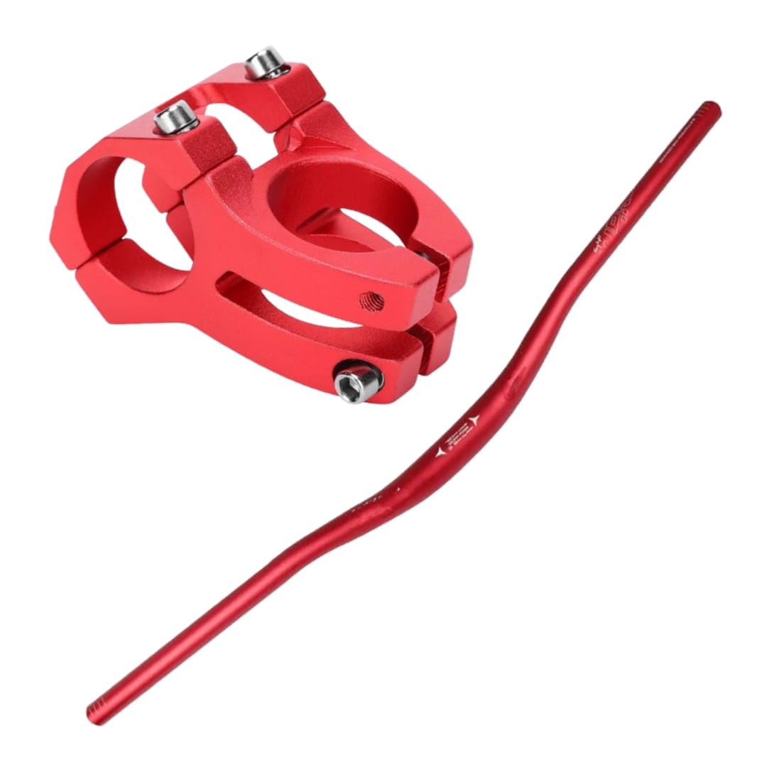 FASTPED Bicycle Handle Stem 31.8mm with 31.8mm Aluminum Alloy MTB Handlebar Riser Bar for Mountain Bike 720/780MM (Red) 31.8mm clamp diameter Used for mountain bike and bicyle (B0D148HWPH) Amazon Price History, Amazon Price Tracker