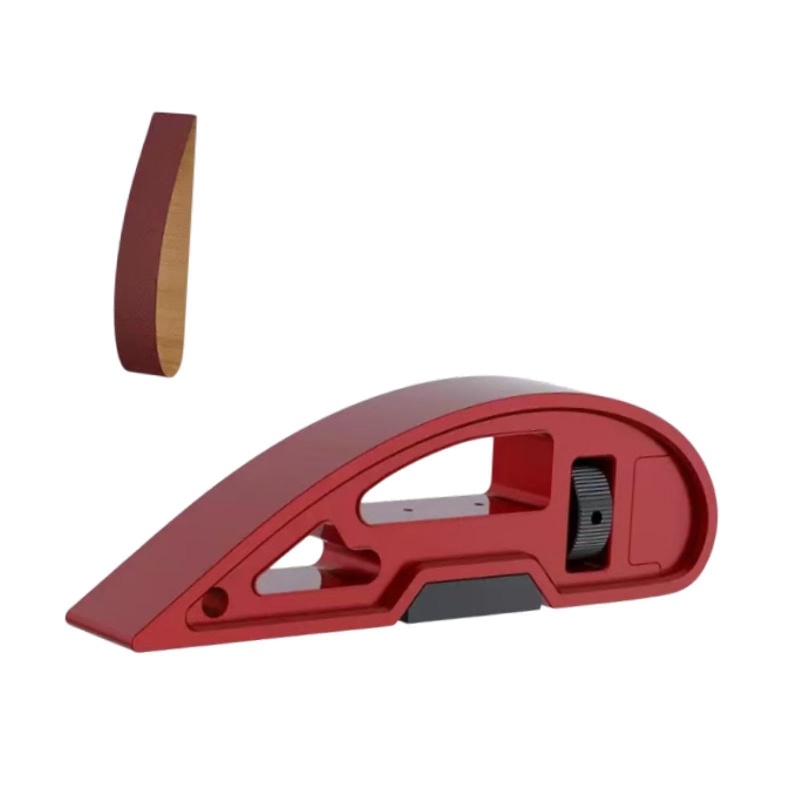 Soporte de Banda de Lijado Manual Lijado Eficiente de Lija Herramienta para Trabajar La Madera
