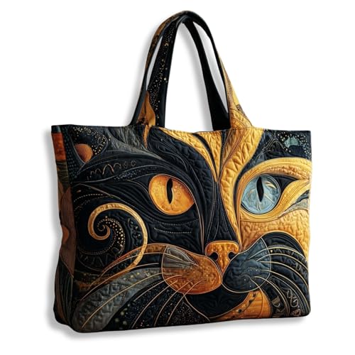 Bolso Tote Acolchado para Mujer Ligero y Vintage miniatura 1