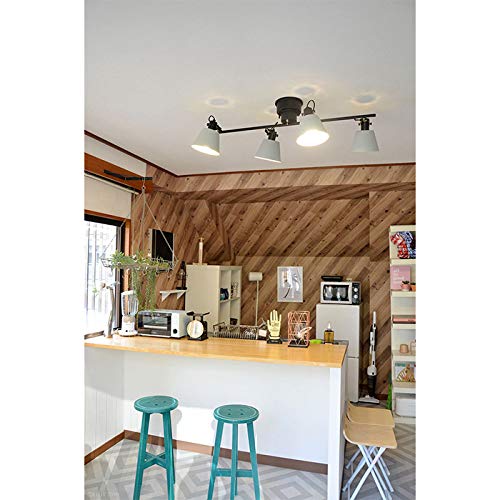 Amazon.co.jp : エルックス 【4灯シーリングスポットライト