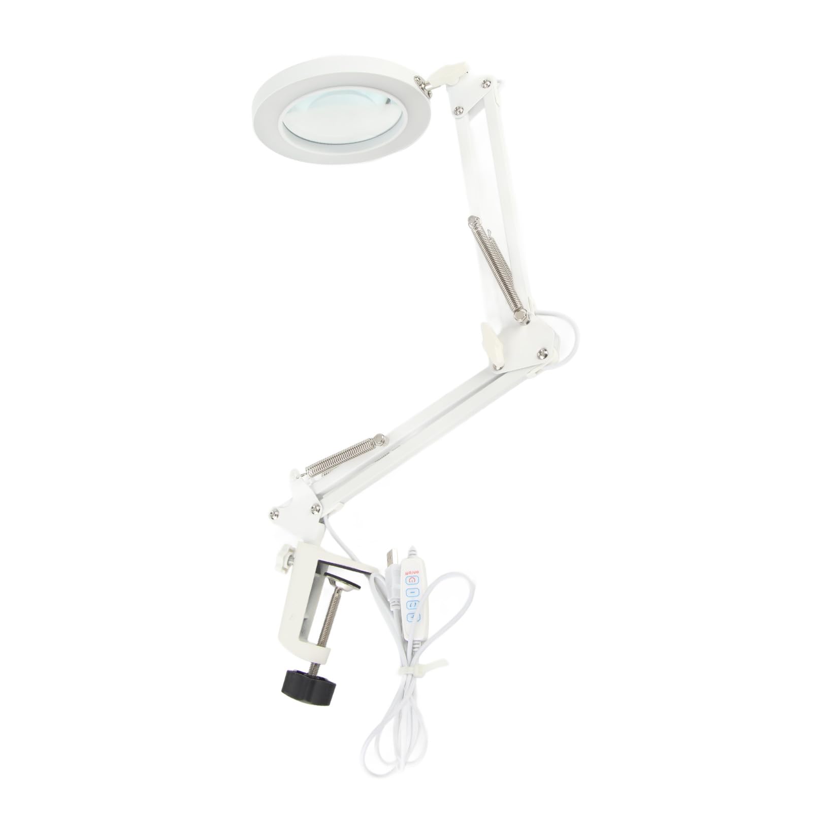 Fdit Biurkowa z lupą 5X, 72 Diody LED, do Precyzyjnych Prac