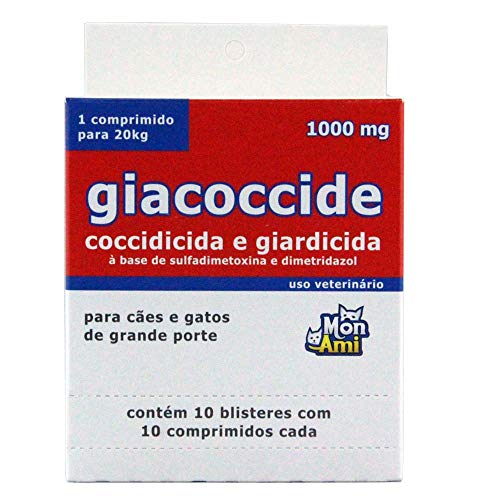 Giacoccide 1000MG Cartela 10 Comprimidos