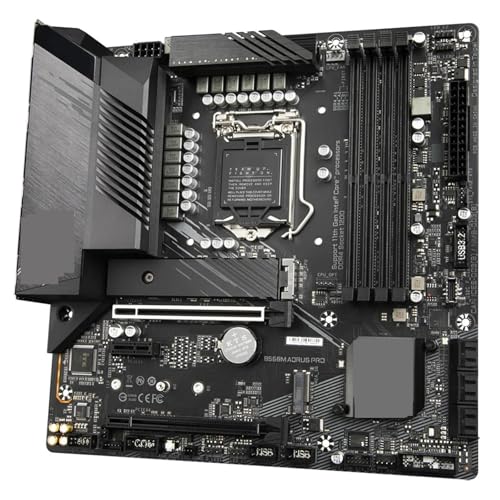 Carte mère B560M LGA 1200 Micro ATX avec 128 Go DDR4 pour PC performant