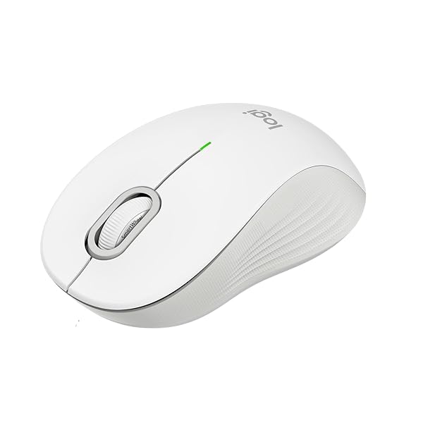 Logitech Signature M550 Wireless Mouse - for Small to Medium Sized Hands, 2-Year Battery, Silent Clicks, Bluetooth, Multi-Device Compatibility - Off White