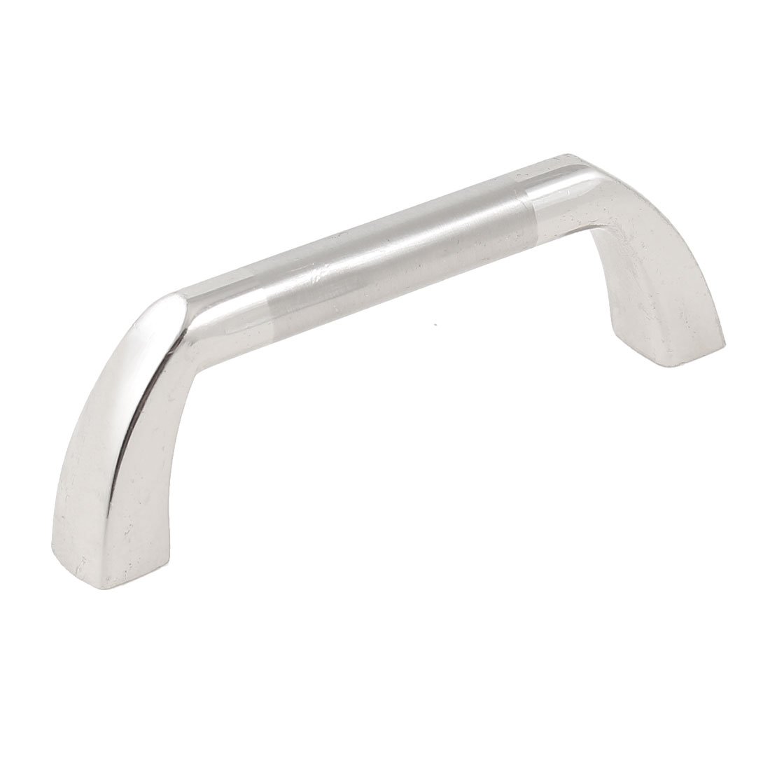 IIVVERR Hardware Sideboard Cabinet Screw On Metal Pull Handle 7cm Long Silver Tone (Hardware Sideboard Cabinet Screw On Metal Pull Handle 7cm Long Silver Tone