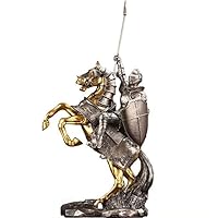Amazon.co.jp: MOMOAO 騎士 装飾品 大きい 樹脂 工芸品 オブジェ