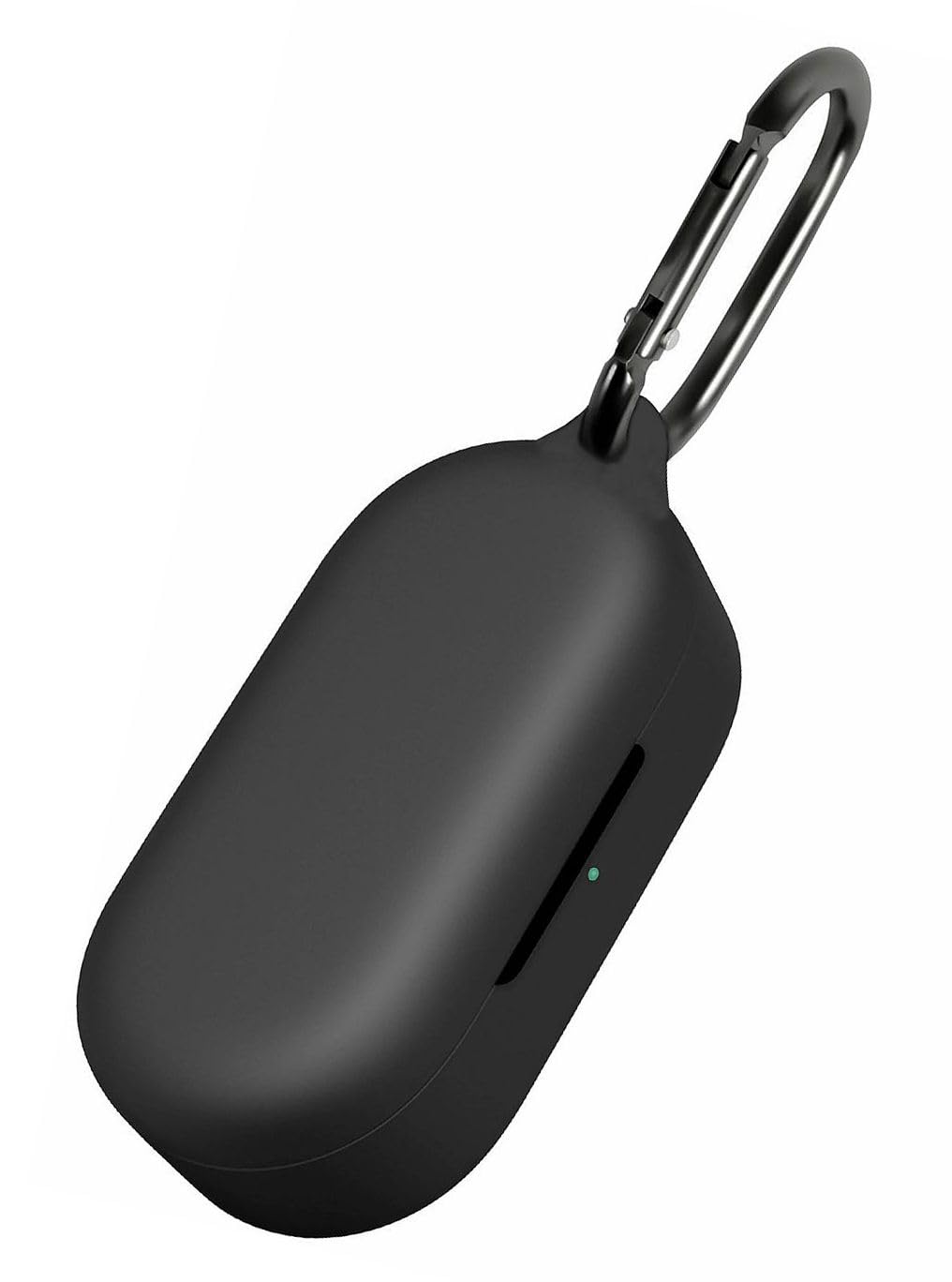 Naomo Silicone Case for TOZO T12, Soft and Flexible, Scratch/Shock Resistant Silicone Cover for TOZO T12 Headphones (Black)