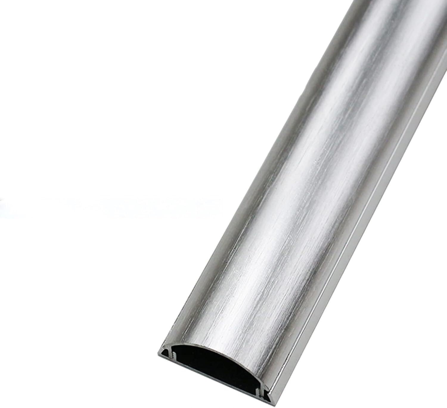 Corrector de cables de aleación de aluminio No.5 con acabado premium pintable plata 8