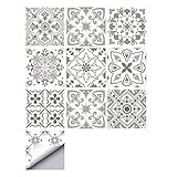 Selbstklebende backsplash fliesen zum selbermachen, montage mit peeling und stick, kein kleber, kein mörtel, kein schmutz.