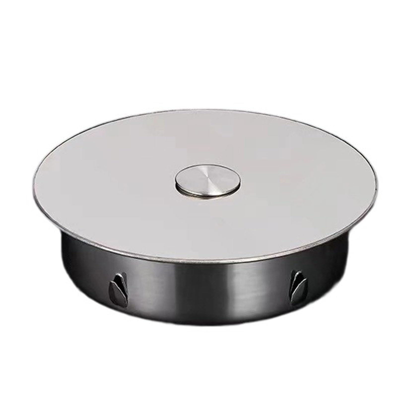 Clog Easy Sink Drain Stopper Steel Not Cover Drain Cap for Various PVC Pipe Size Hassle Setups PVC Pipe Not Clog Cap