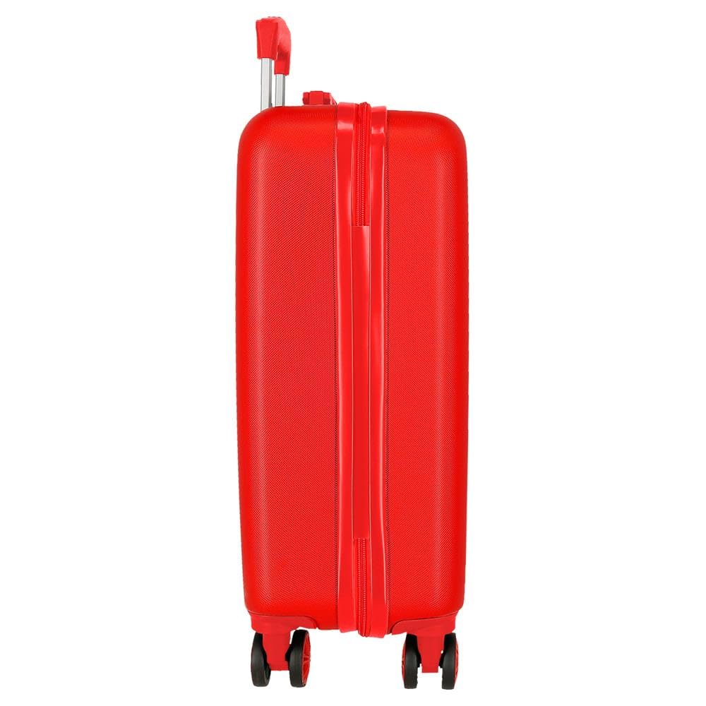 Joumma Disney Mickey Fun Times Maleta de Cabina Rojo 38x55x20 cms Rígido 2 kgs Cierre de combinación Lateral ABS 2 kgs 35L Equipaje de Mano