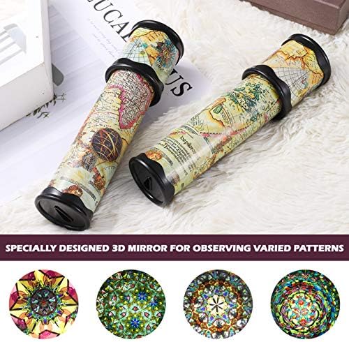 TOYANDONA 2Pack Kaleidoscope Toy Kids Classic Kaleidoscope Novelty Educational Kaleidoscope Toys for Kids Children Birthday New Year (Random Color )