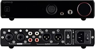 TOPPING L70 Full Balanced NFCA Headphone Amp & Preamp - XLR/TRS/RCA Hi-Res Audio Headphone Amps with 4-Pin XLR/4.4mm/6.35mm Output 7500mW×2 Amplifiers for IEMs/Earphones/Headphones with Remote (Black)
