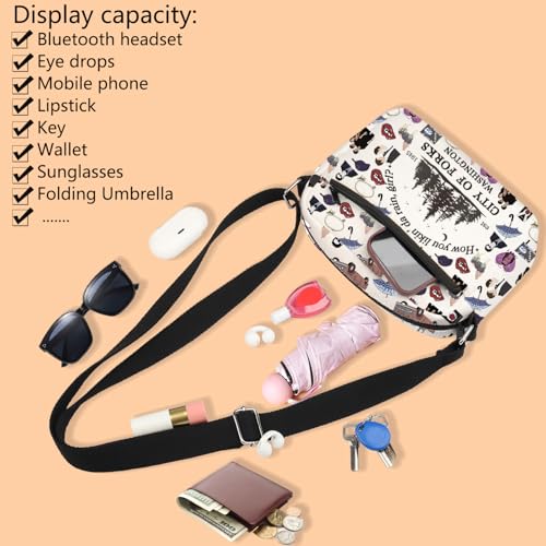 Image of Movie Inspired Crossbody Bag How You Likin' Da Rain Inspire Merch Movie Character Fan Shoulder Bag
