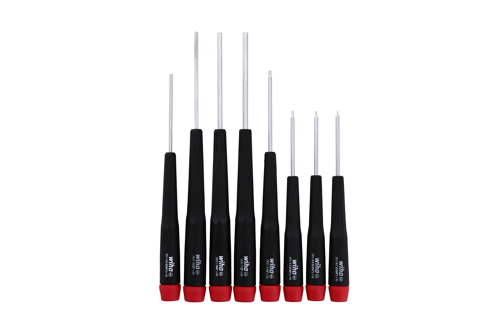 h Amazon.com: Wiha 26399 Hex Inch Screwdriver Set With Precision