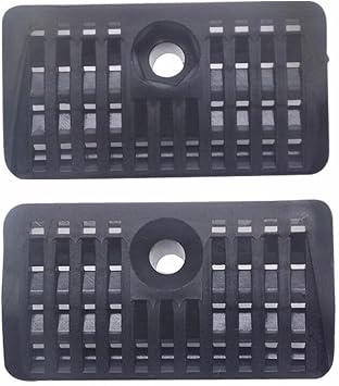 OVERSEE 6H1-45214-00 & 6H1-45215-00 Water Inlet Covers for Yamaha Outboard Motor 2T 60HP 90HP Parsun Hidea Engine 6H1-45214 & 6H1-45215, Black