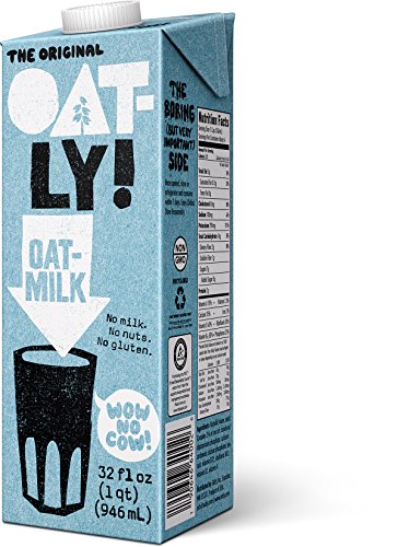 image for Oatly Oat Milk Original, 32 oz, Pack of 6, Gluten Free, Dairy Free, Su