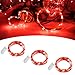 BOLWEO Valentinstag LED Lichterkette 3 Stück 2m 20Leds Rot Mini LED Lichterkette mit Batterie Kupfer Drahtlichterkette für Party, Schlafzimmer,Haus, Schlafzimmer,Hochzeit Jahrestag Party